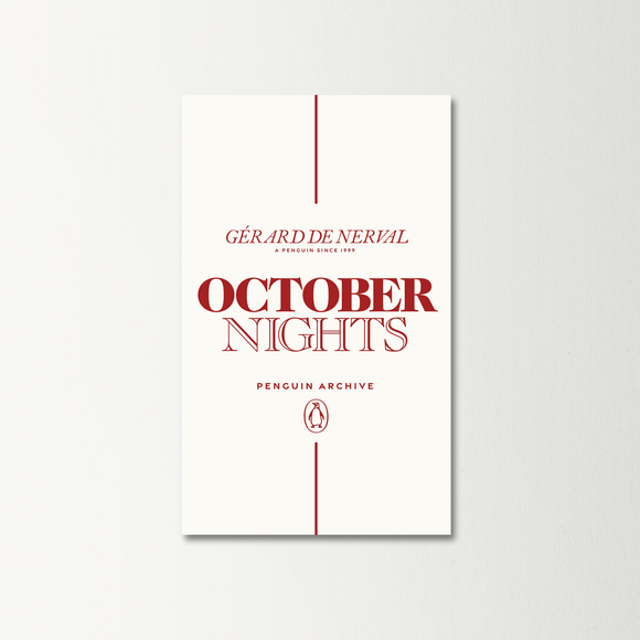 October Nights by Gérard de Nerval
