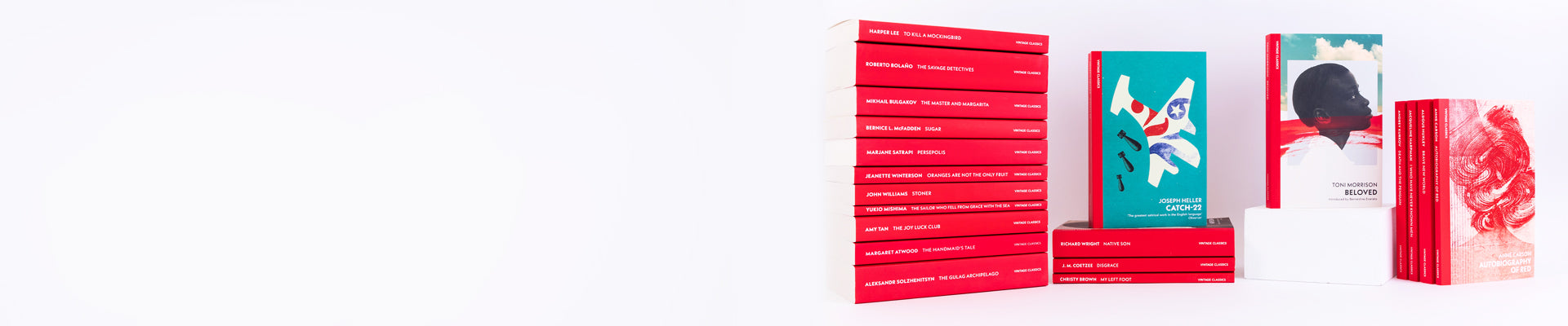 Vintage Red Spines Collection