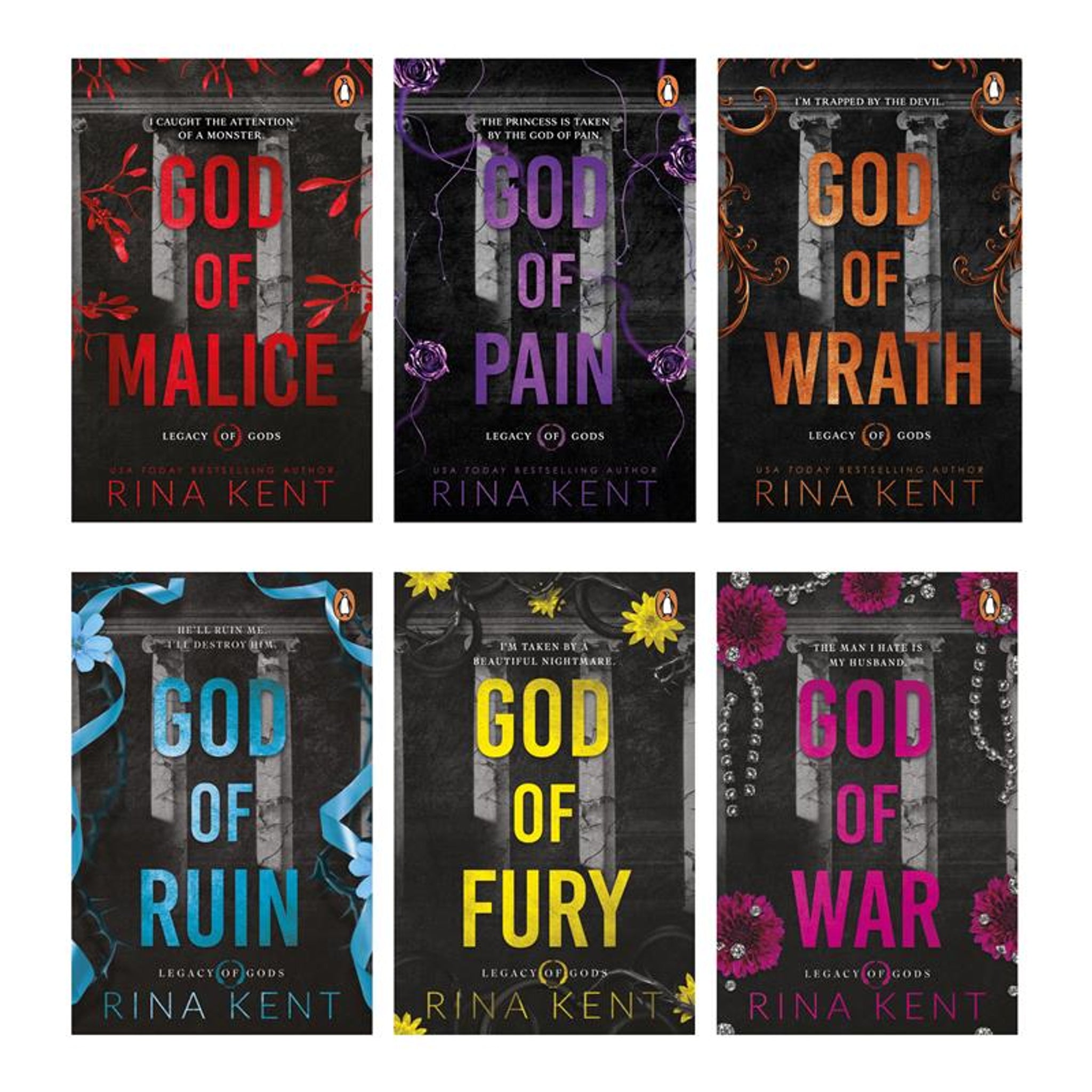 Rina Kent Legacy of Gods Bundle