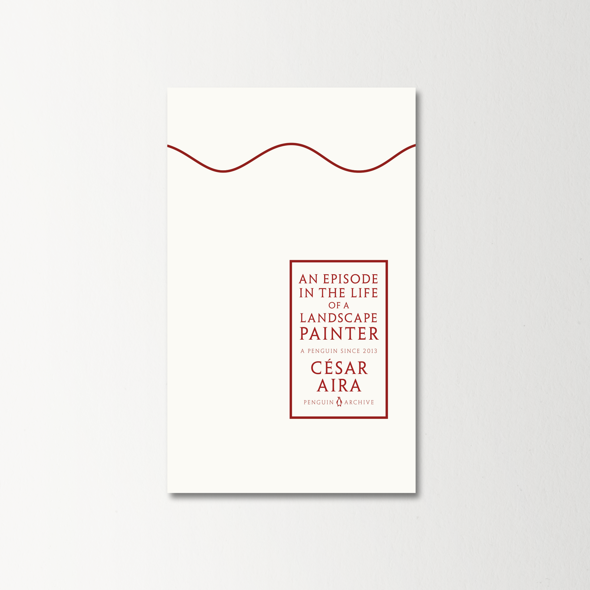 An Episode in the Life of a Landscape Painter by César Aira