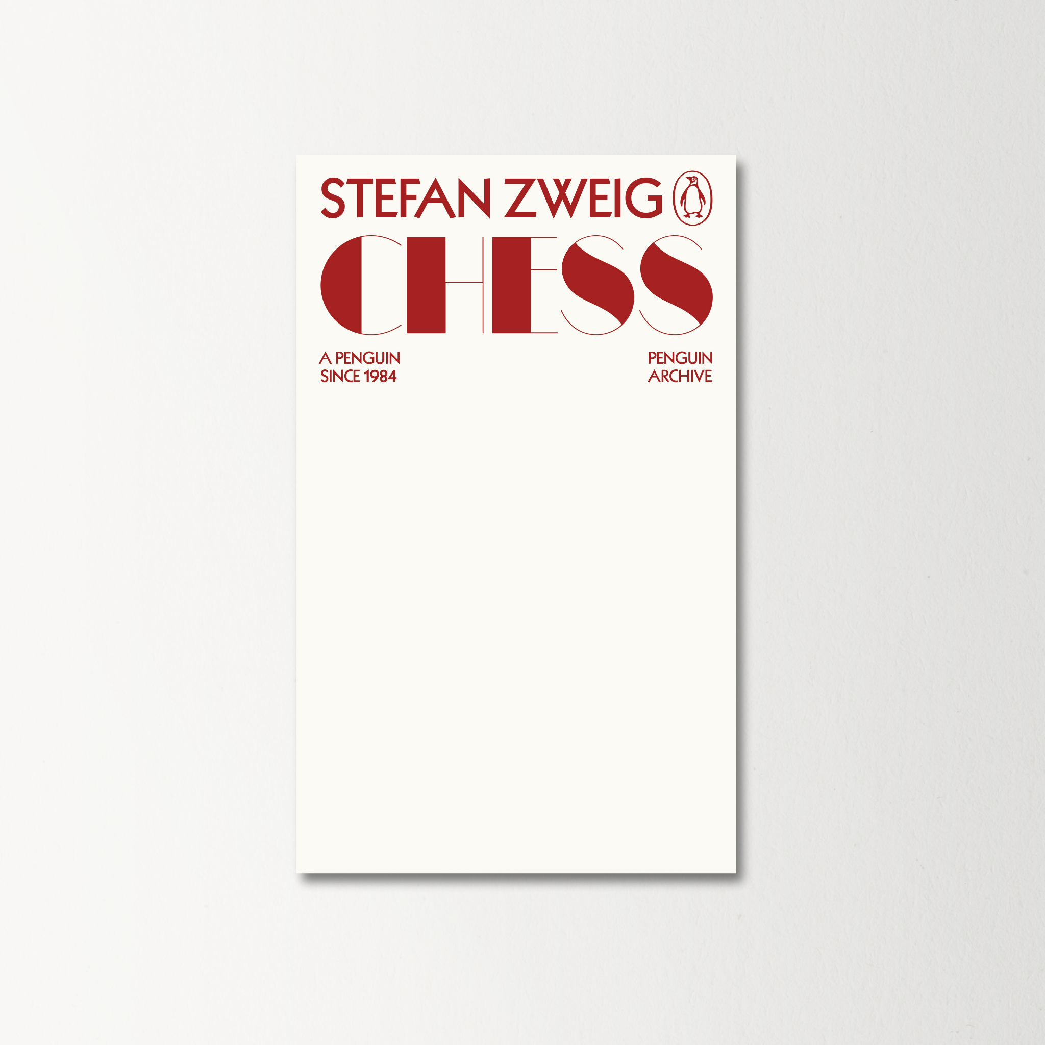 Chess: A Novel by Stefan Zweig