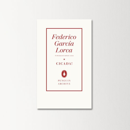 Cicada! by Federico Garcia Lorca