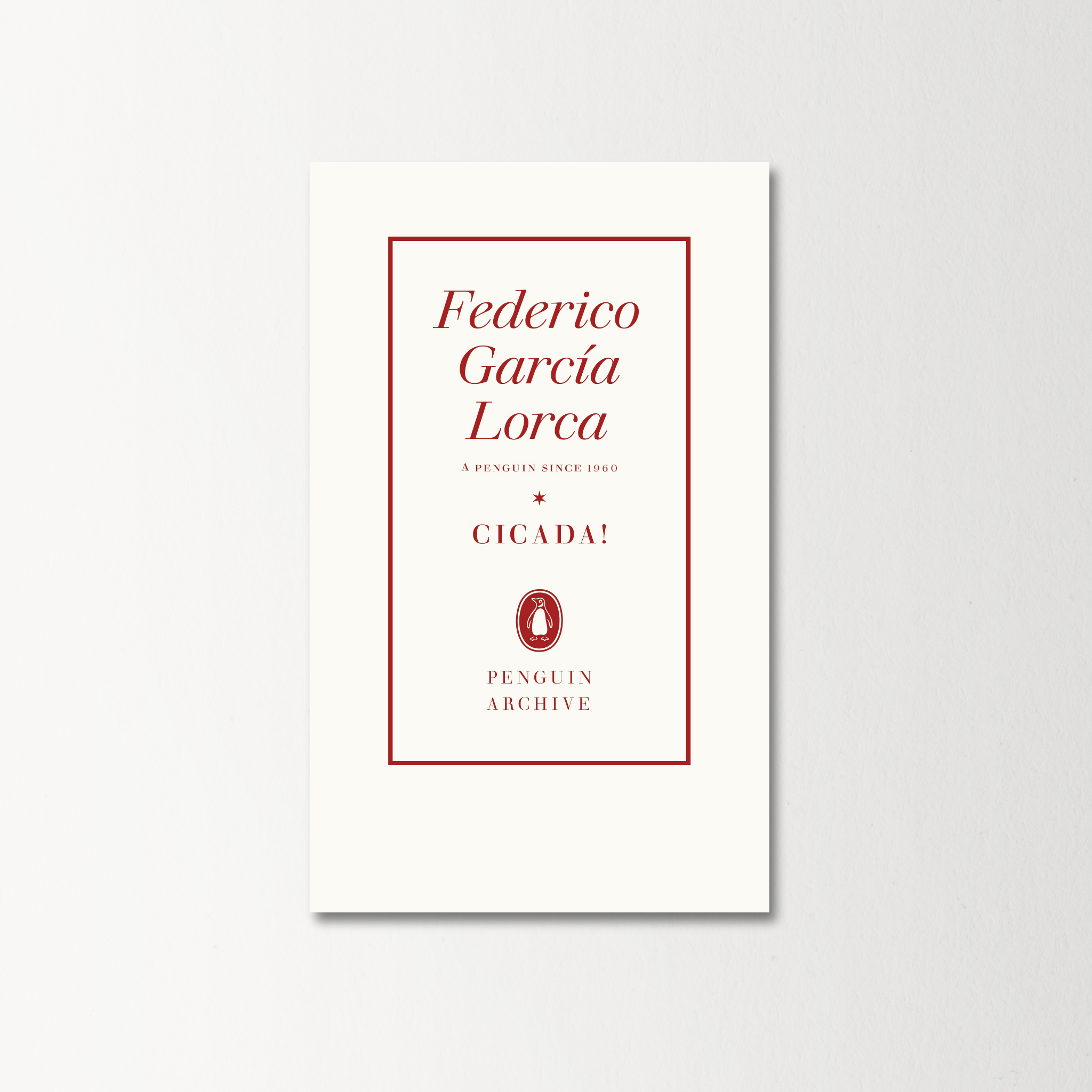 Cicada! by Federico Garcia Lorca