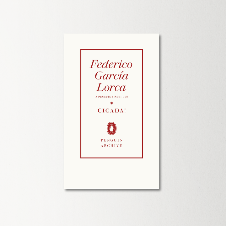 Cicada! by Federico Garcia Lorca