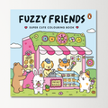 Fuzzy Friends Super Cute Colouring Book