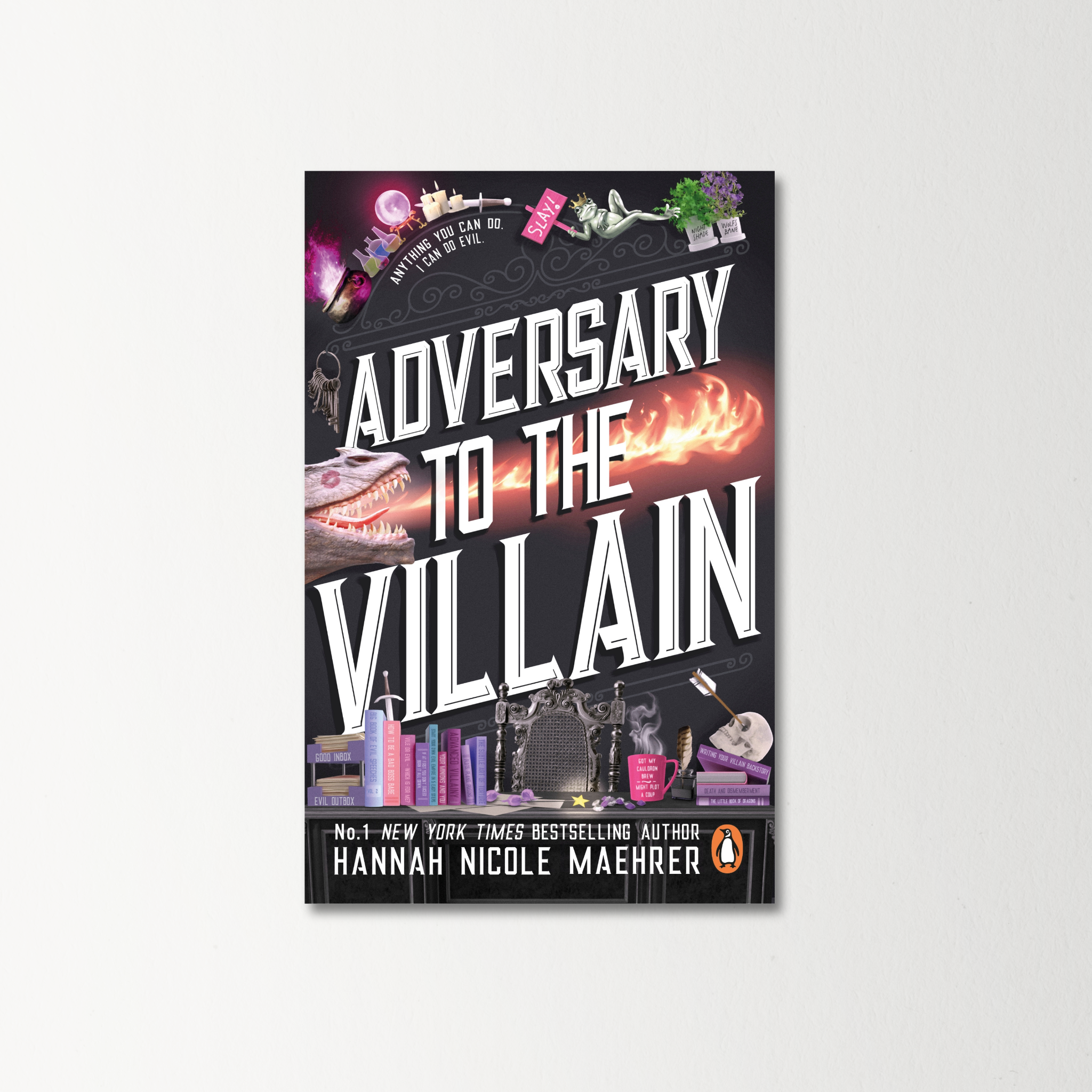 Adversary to the Villain by Hannah Nicole Maehrer
