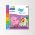 Learn with Peppa Phonics Level 1 Book 2 - Sad and Tip a Pan (Phonics Reader)
