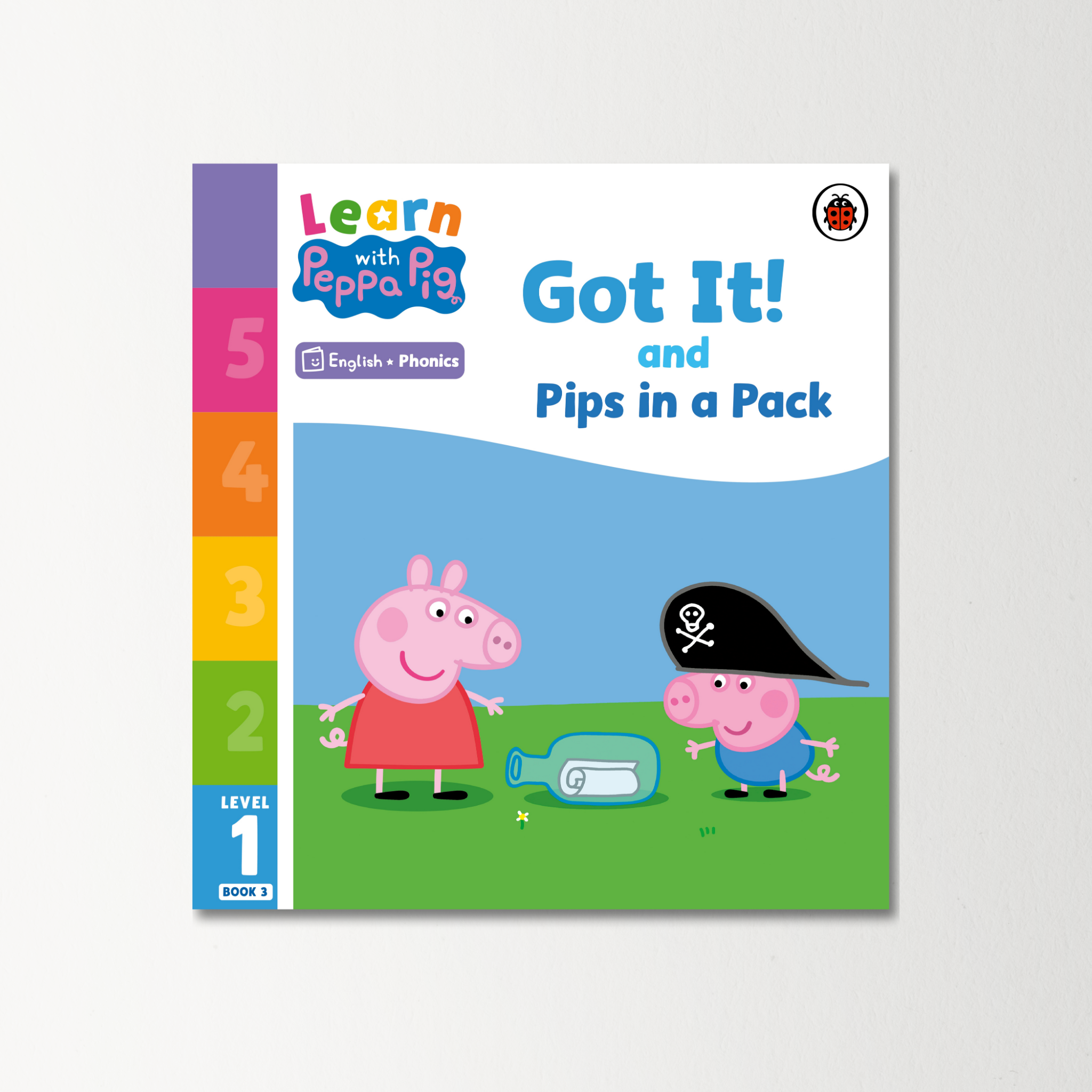 Learn with Peppa Phonics Level 1 Book 3 - Got It! and Pips in a Pack (Phonics Reader)