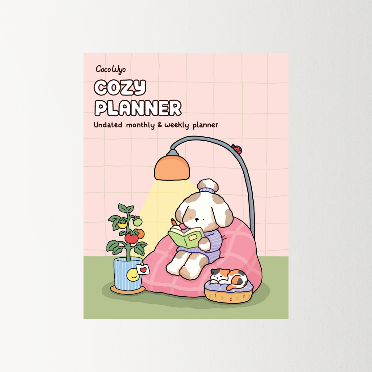 Cozy Planner by Coco Wyo: Undated Weekly & Monthly Planner