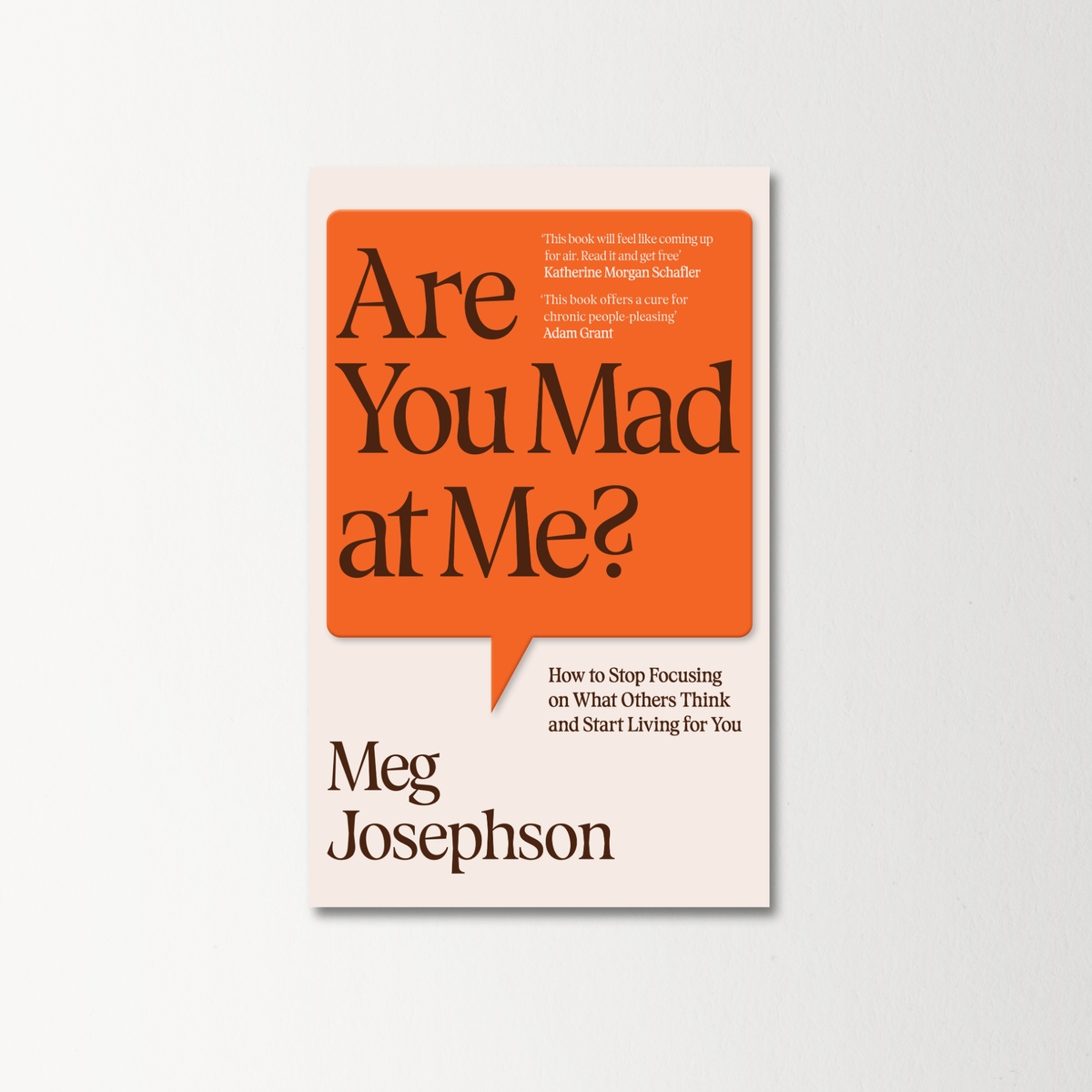 Are You Mad at Me? by Meg Josephson