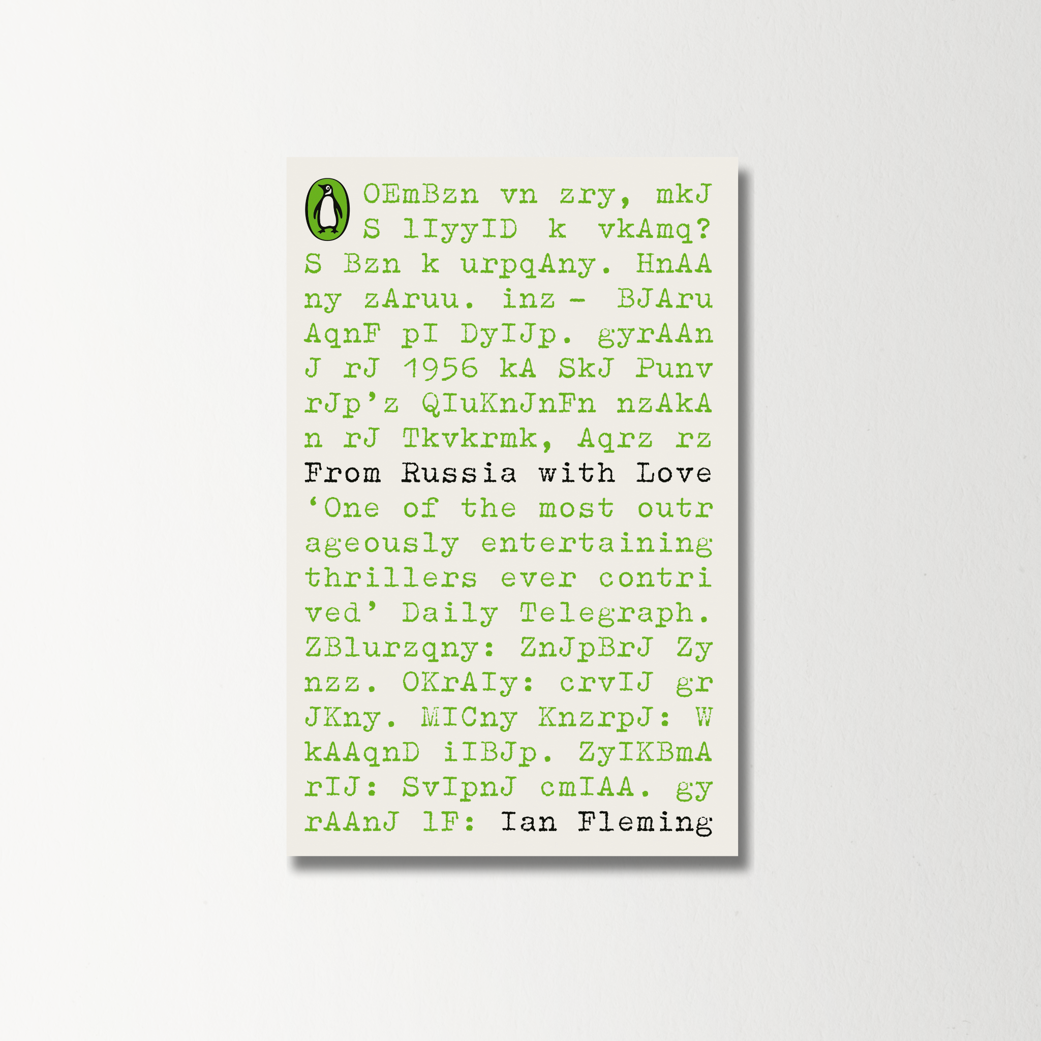 From Russia With Love by Ian Fleming
