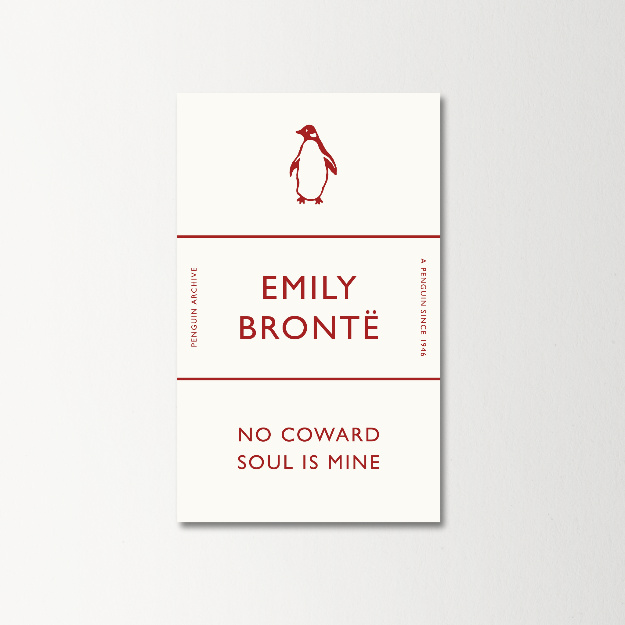 No Coward Soul Is Mine by Emily Brontë