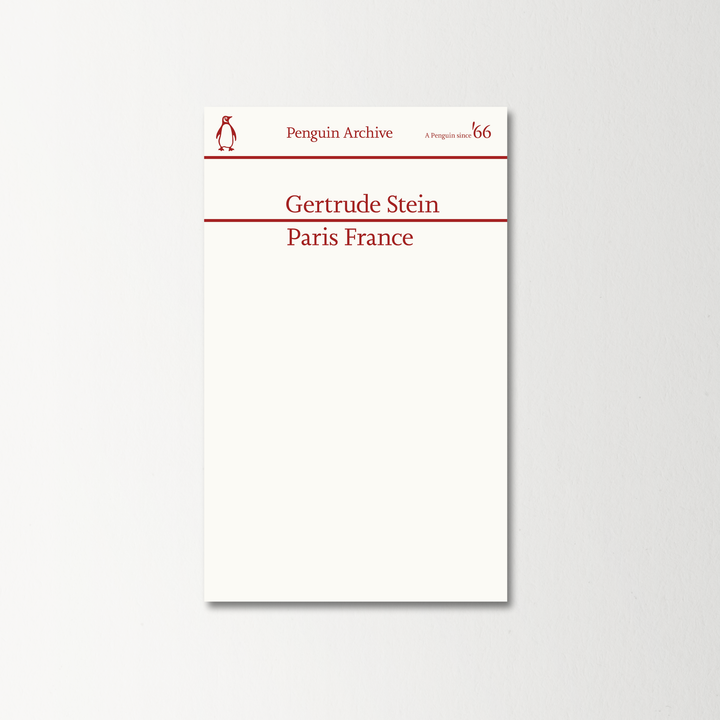 Paris France by Gertrude Stein