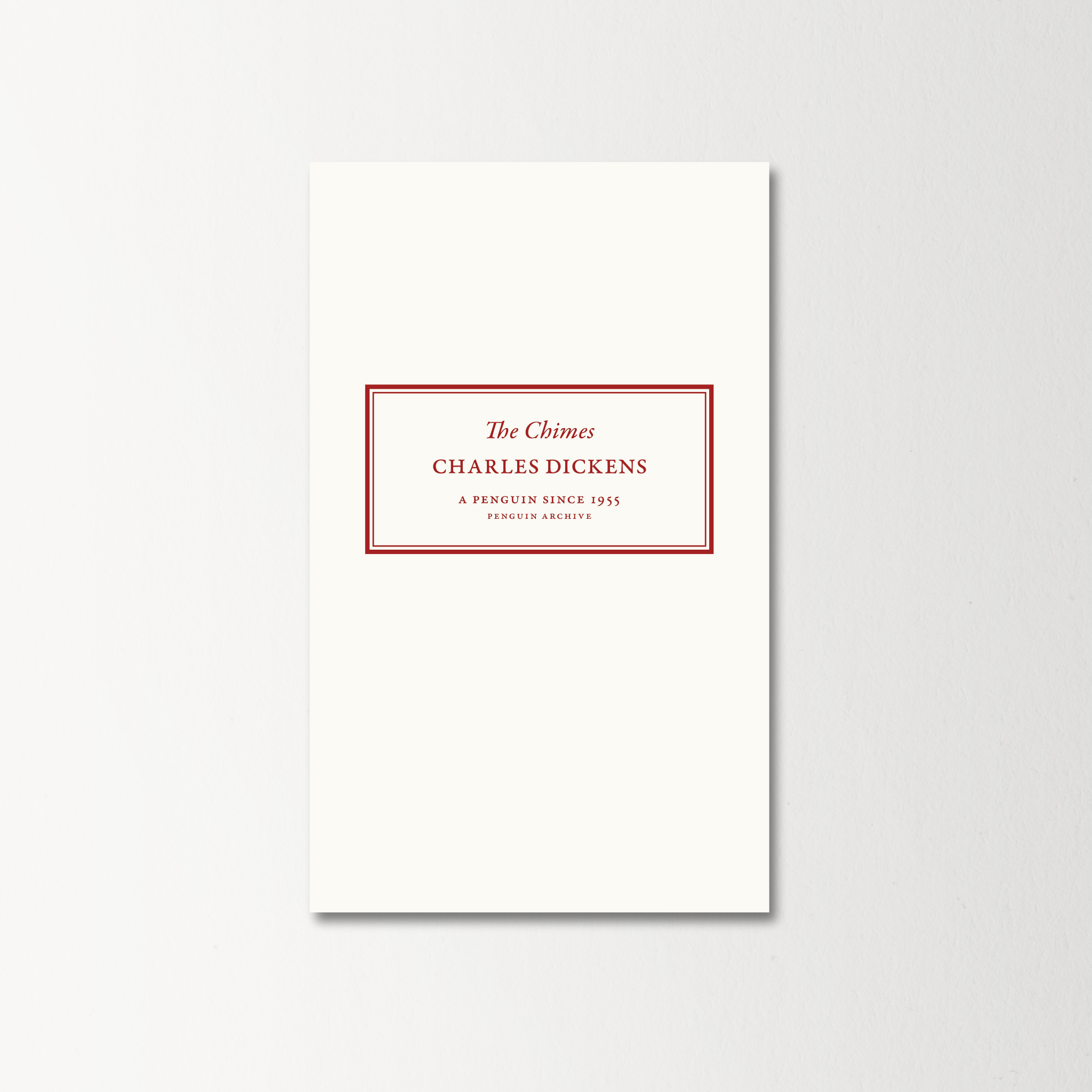 The Chimes by Charles Dickens