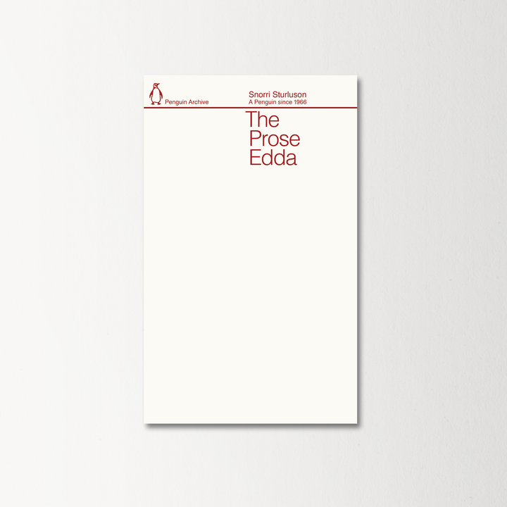 The Prose Edda by Snorri Sturluson