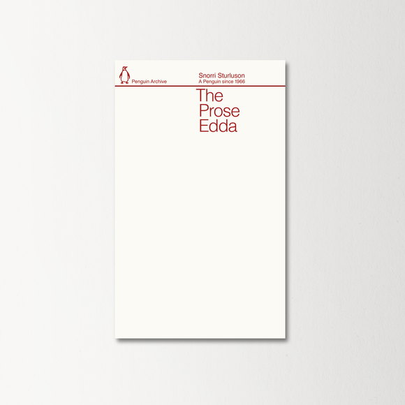 The Prose Edda by Snorri Sturluson