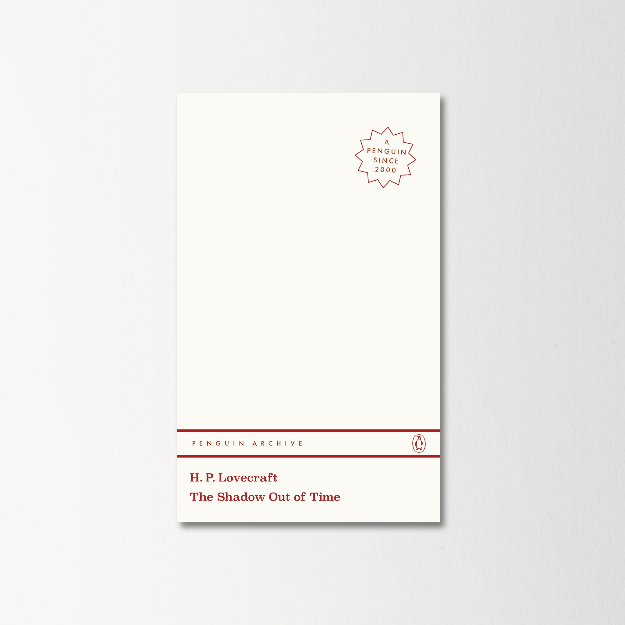 The Shadow out of Time by H. P. Lovecraft