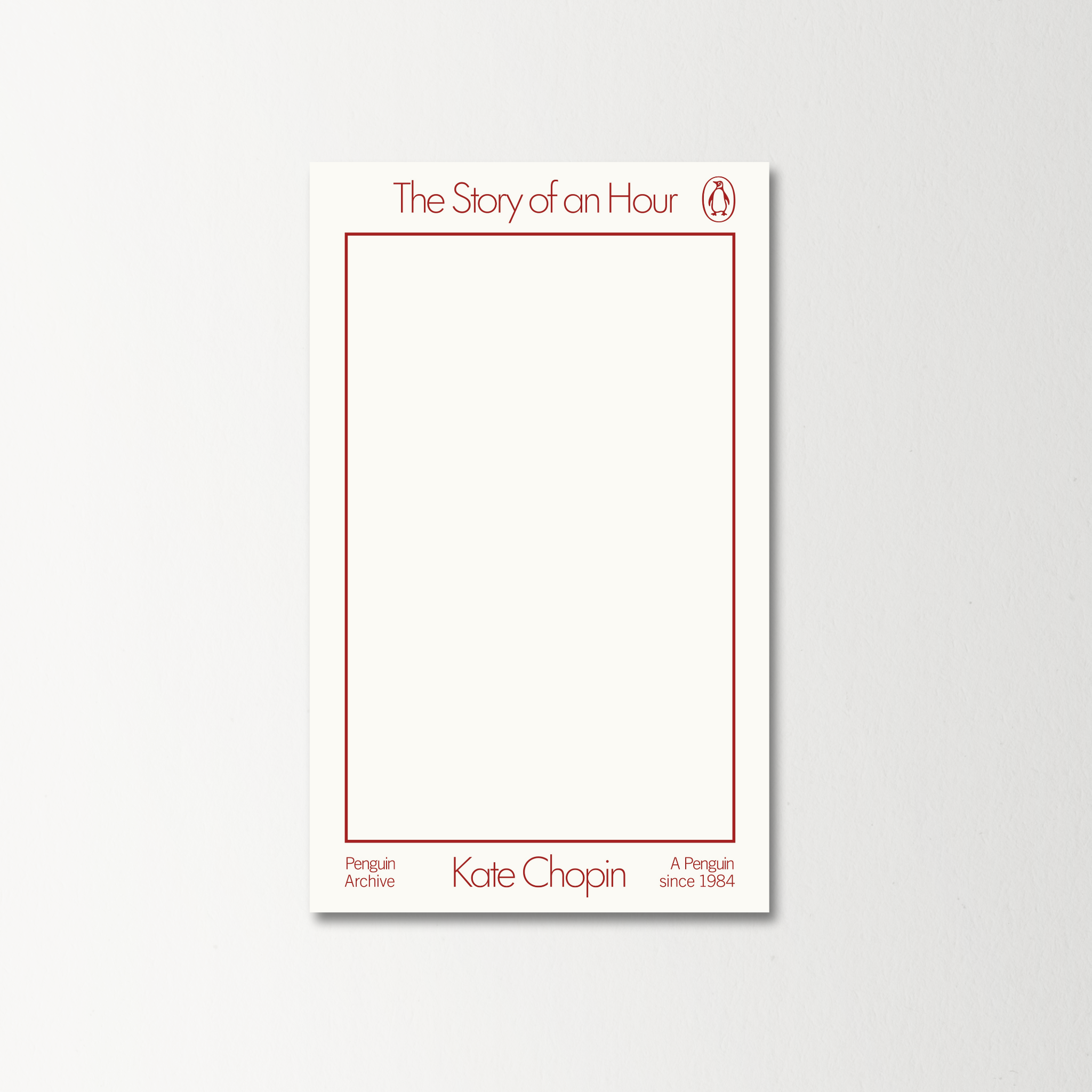 The Story of an Hour by Kate Chopin