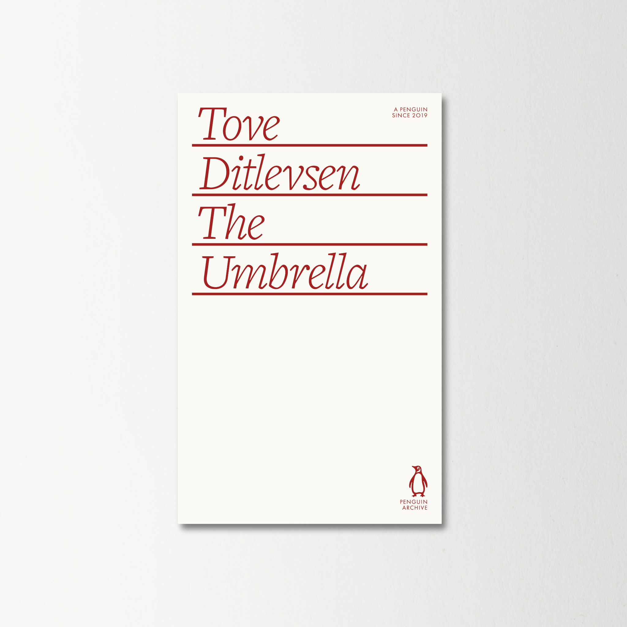 The Umbrella by Tove Ditlevsen