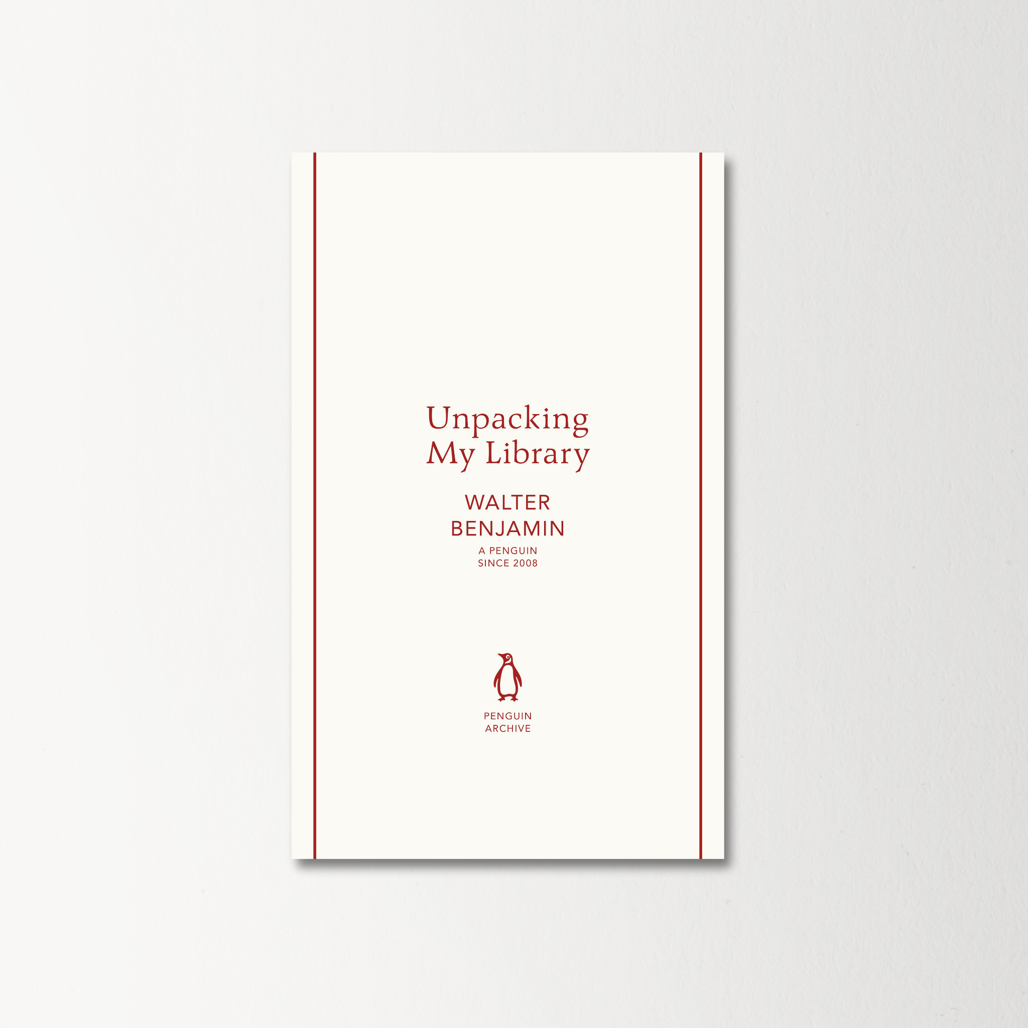 Unpacking My Library by Walter Benjamin