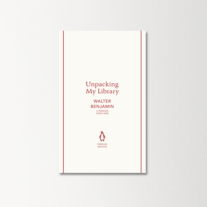 Unpacking My Library by Walter Benjamin