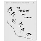 The Penguins are Coming -- Penguin 90th Art Print