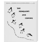 The Penguins are Coming -- Penguin 90th Art Print