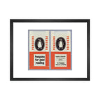 Penguins for Good Reading -- Penguin 90th Art Print