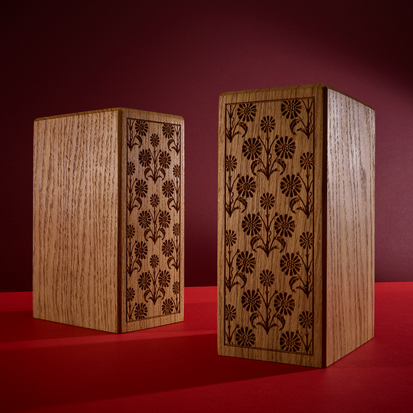 Wooden Bookends Pair - Sense and Sensibility