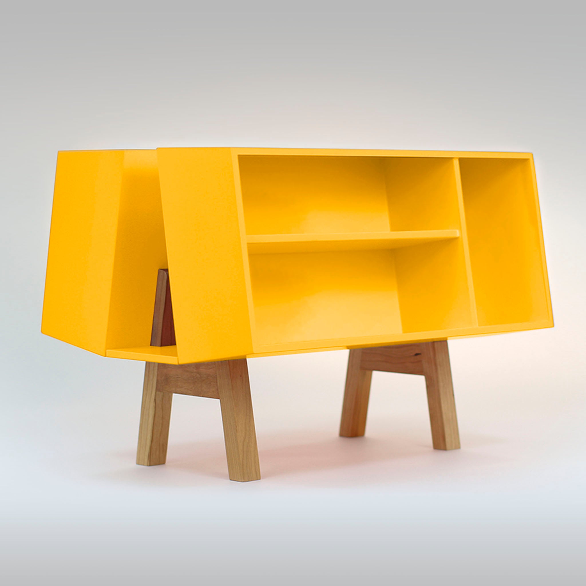Isokon Penguin Donkey Mark 2: Penguin Yellow