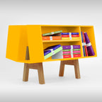 Isokon Penguin Donkey Mark 2: Penguin Yellow